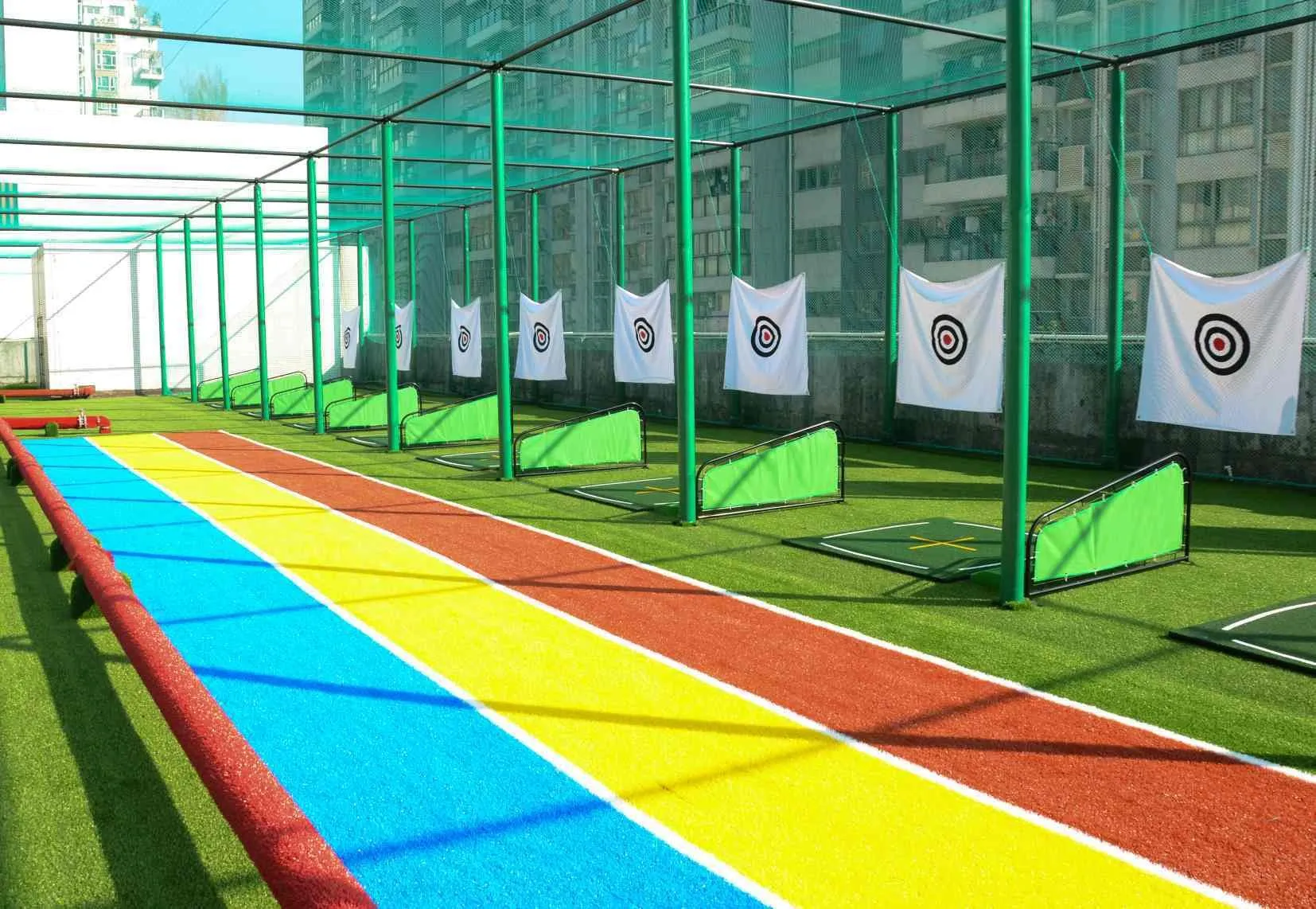 Simulator Enclosures & Practice Nets range example 2