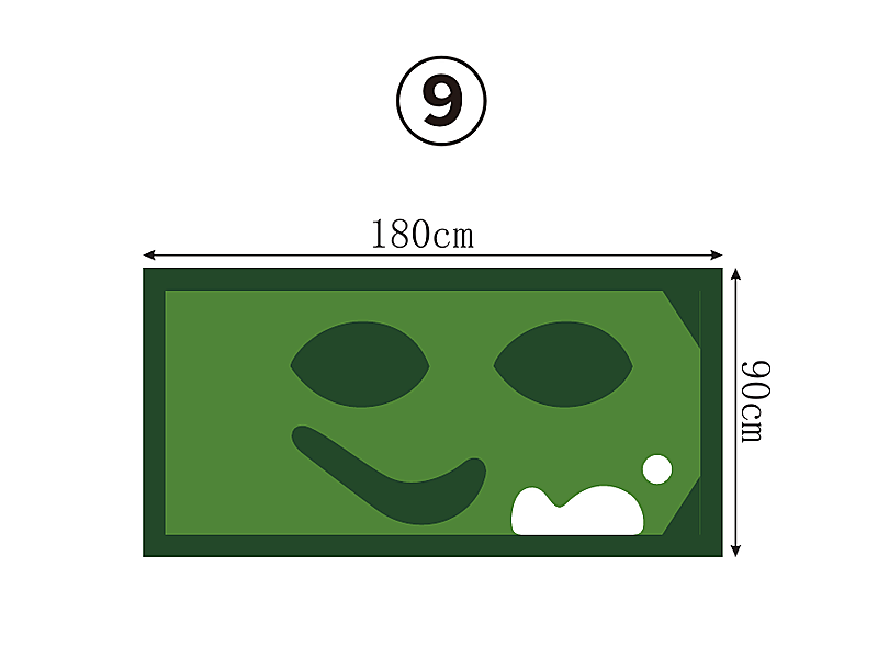 Compact Custom Putting Green - Series 2.9
