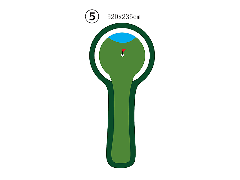 Large Custom Putting Green - Series 2.5