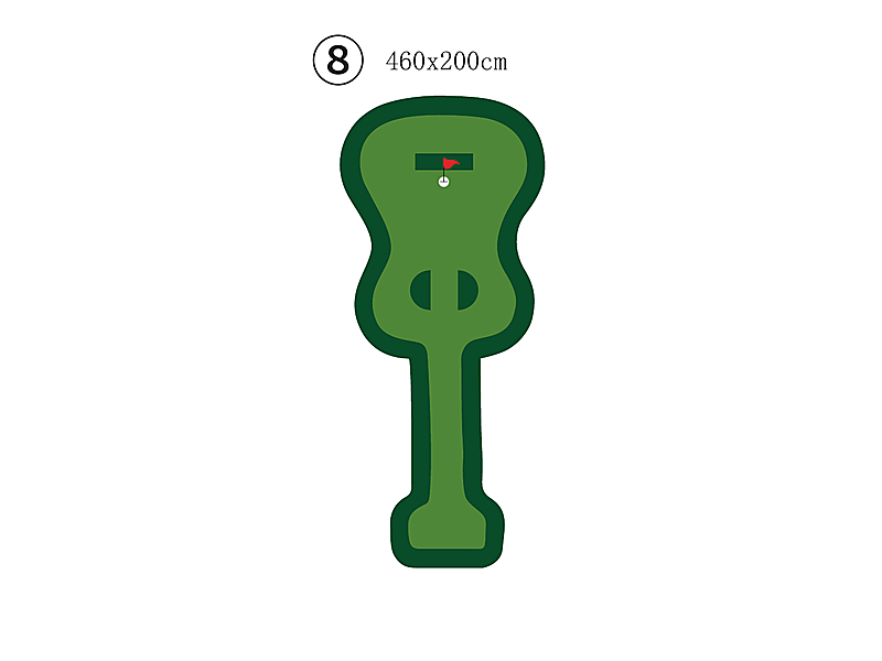 Large Custom Putting Green - Series 2.8