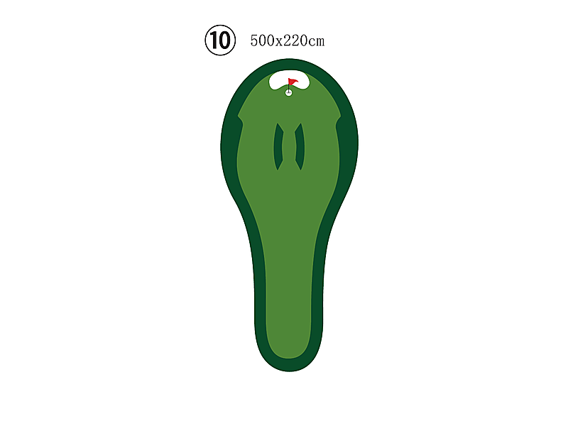 Large Custom Putting Green - Series 2.10
