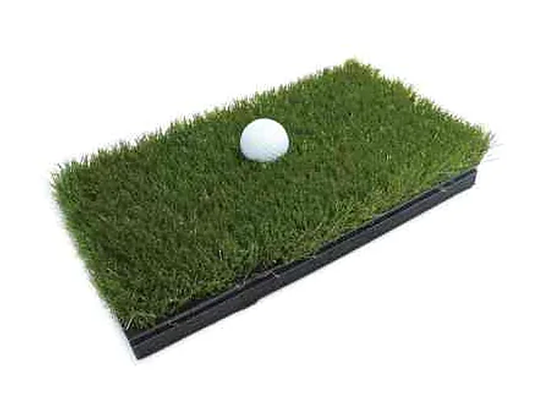 2-in-1 Golf Hitting Mat - 30 x 30 cm