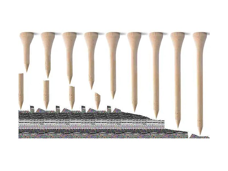 Bamboo Wood Golf Tee Set